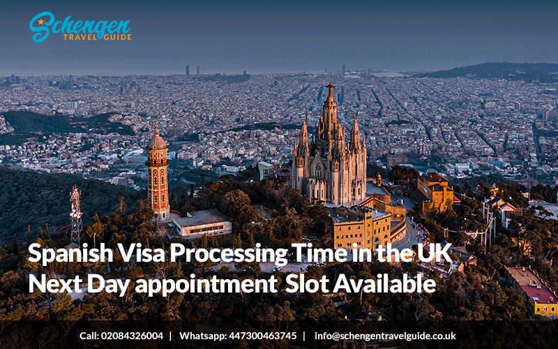 How to get Spanish visa appointment From UK
