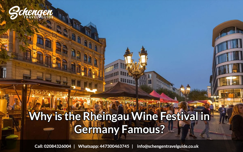 Rheingau Wine Festival in Germany
